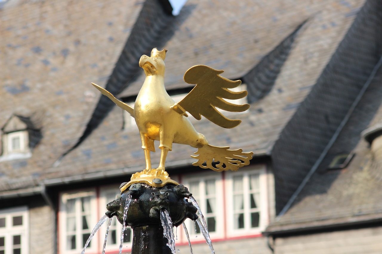 Goslarer Adler auf dem Marktplatz